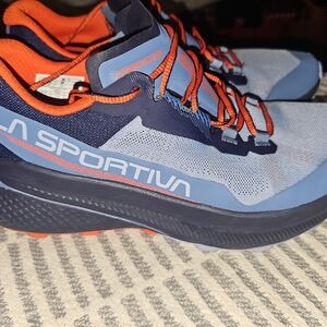 La Sportiva Womans's Blue and Orange Athletic Shoes